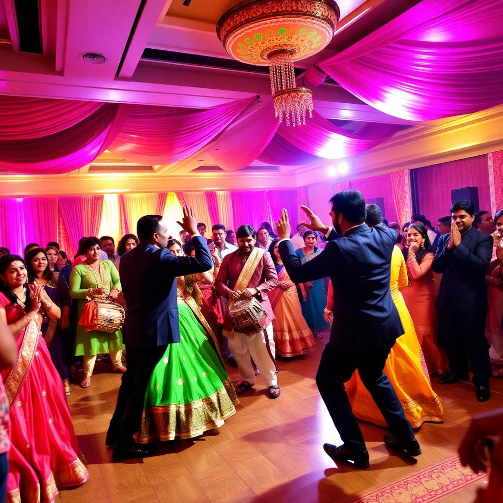Sangeet night dance floor